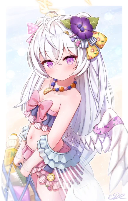 pixivリクエストのイラストです。ありがとうございます!
水着アズサちゃん!
(pixivで他の表情も確認してみてください!)
#ブルアカ #白洲アズサ 