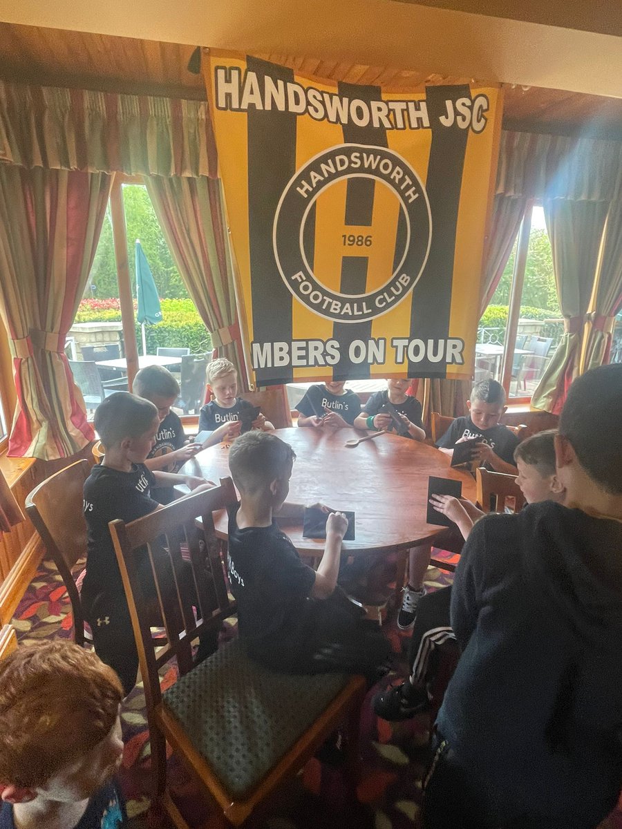 U7's ready for thier 1st away football tournament
<a href="/Butlins/">Butlin's</a> ready 
<a href="/ESF_Football/">ESF26</a> <a href="/Handsworth_FC/">Handsworth FC</a>