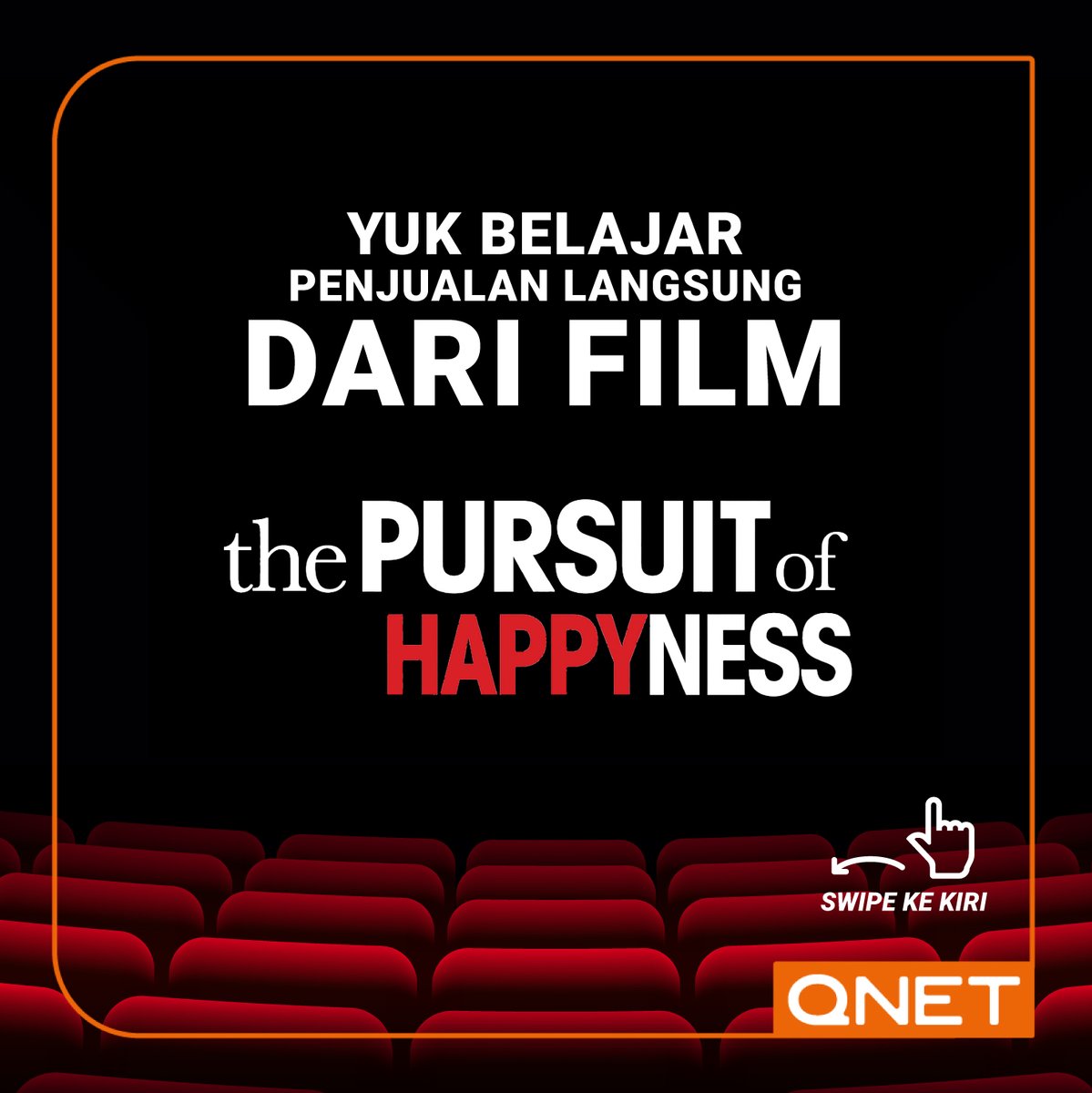 QNetIndoffical's tweet photo. Menonton film mungkin tidak terdengar seperti belajar, tetapi dalam penjualan langsung kita dapat belajar dari banyak hal, salah satunya adalah film. Kali ini QNET rekomendasi film “PURSUIT OF HAPPYNESS” dan beberapa pelajaran menarik yang bisa kita pelajari dari film tersebut. https://t.co/gIuqZRa5le