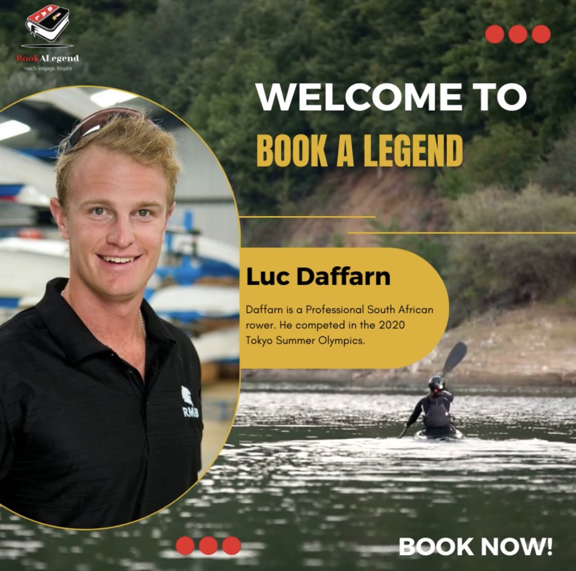 legend_book's tweet photo. Luc has a journey to share!

Book him today to hear more of his story! He’s available for:

Coaching Clinics 
Mental Health Awareness 
Motivational Speaking 

and more!

Contact us at https://t.co/agvaFYRUj8

@lucdaff 🚣🏼
#rowinglife #motivation #southafrica #hardwork https://t.co/v7JFC9rctE