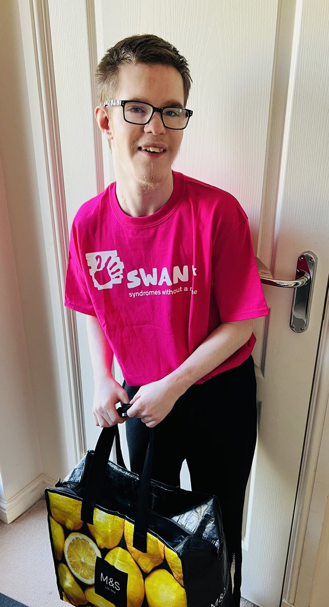 A very special Friday in our house! #UndiagnosedChildrensDay is here, and we are proudly supporting whilst we hit @marksandspencer for his fave sandwich & the sun is out! 16yrs & counting being undiagnosed, but living his best life! @SWAN_UK @NHSGGC @ORCGlasgow @neonatalrah