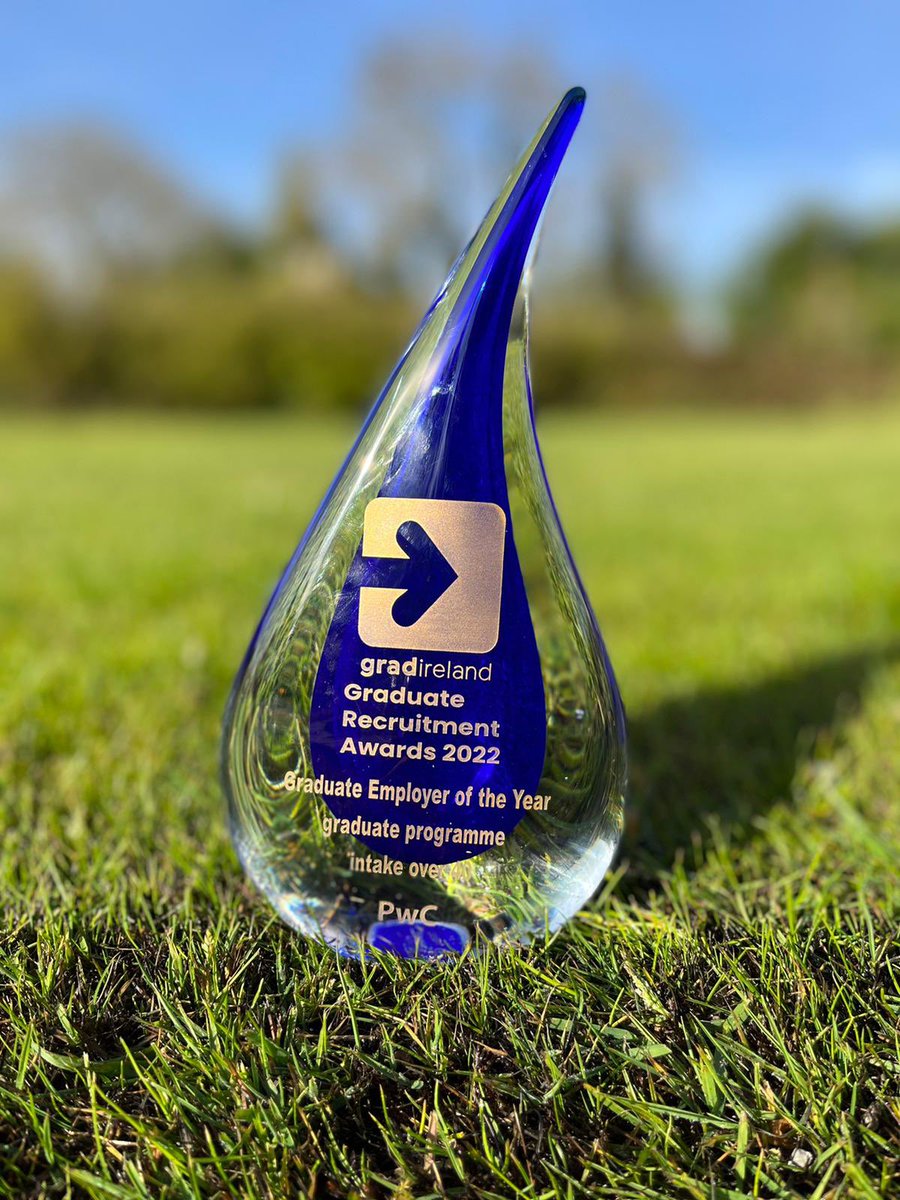 Celebrating in style with the <a href="/PwCIreland/">PwC Ireland</a> Grad Team as we won top prize, Graduate Employer of the year along with three others at the <a href="/gradireland/">gradireland</a> awards.

Well done to the team and thanks so much to everyone who helped <a href="/pwcirl_careers/">PwC Ireland Careers</a> achieve these super awards. #pwcproud 🤸‍♀️