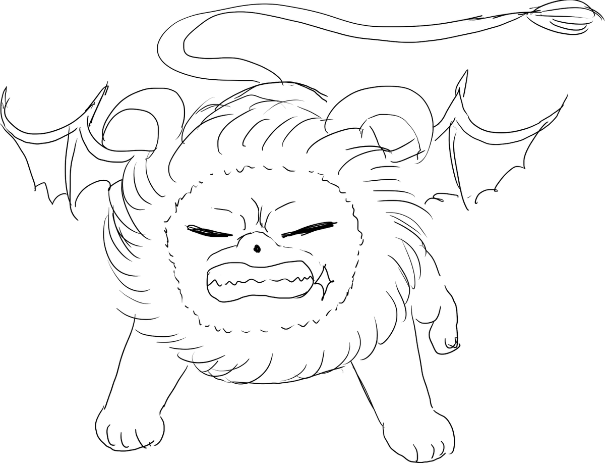 テオテスカトル描いた 