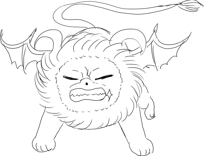 テオテスカトル描いた 