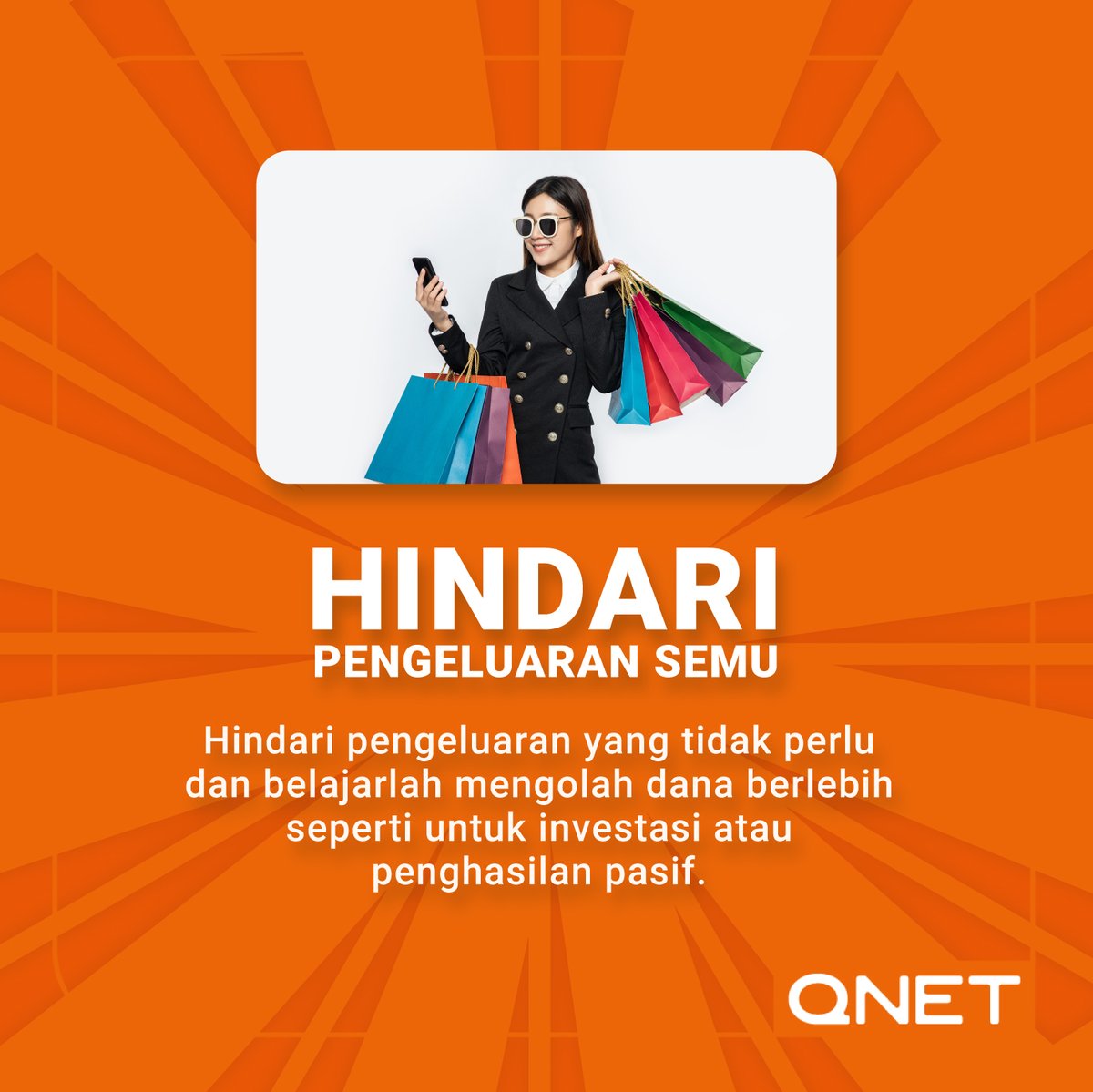 QNetIndoffical's tweet photo. Kebebasan finansial adalah sebuah kondisi yang hampir semua orang impikan dan bersama QNET, Anda bisa mencapai hal tersebut 🤑💰💪

Apa saja yang perlu kita lakukan untuk mendapatkan kebebasan finansial? 

#QNET
#QNETINDONESIA
#QNETINDONESIAOFFICIAL https://t.co/L38Xe85Sft