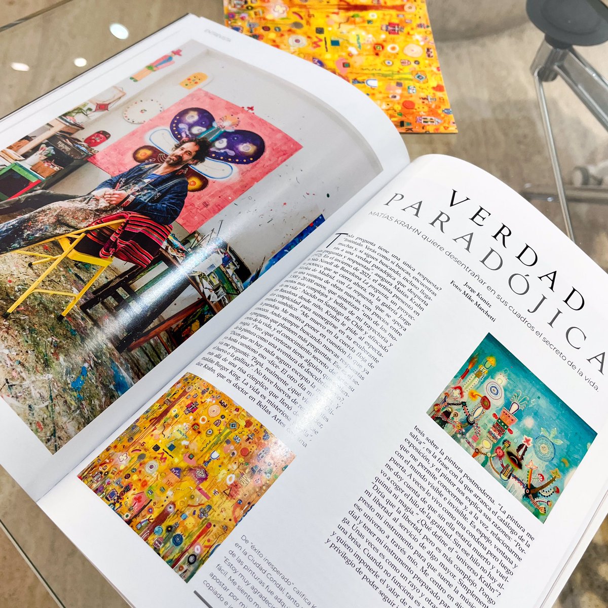 CSalondu's tweet photo. ¡Publicación en la revista @TendenciasArte sobre nuestro artista invitado Matías Krahn!

Para la V Edición del Salón du Connaisseur en el Palacete Fundación Carlos de Amberes, organizado por @JorgeAlcoleaArt 

#salonduconnaisseur #antigüedades #arte #art #decoracion #Galeria https://t.co/S95oE6BEGi