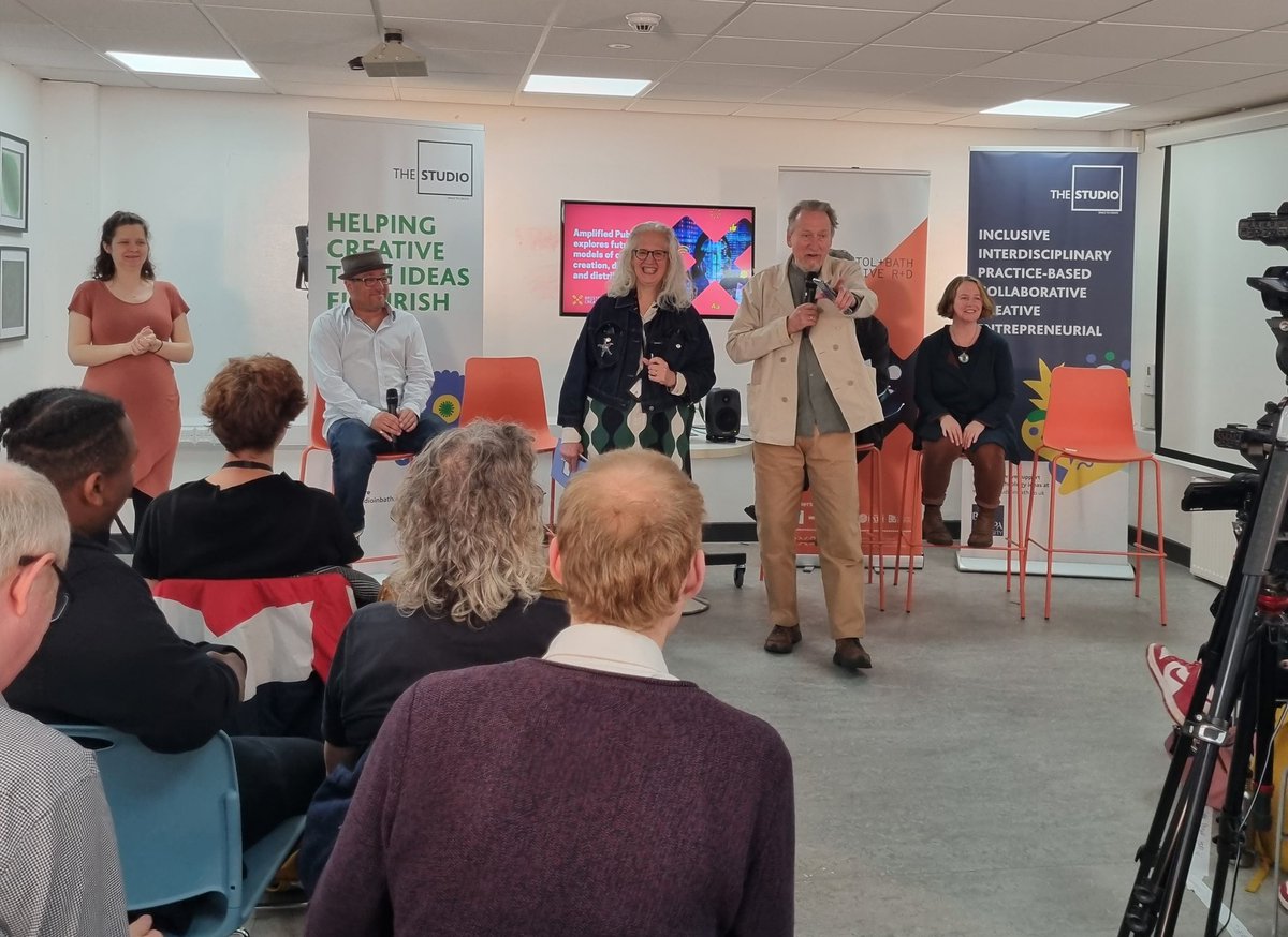 Live on @thestudioinbath YouTube Channel, join us all day for panels focused on the publishing industry. Topics include: new technologies, building communities and creating value! Watch now ➡️ youtu.be/WYiy0QxUEPw #CreativeClusters