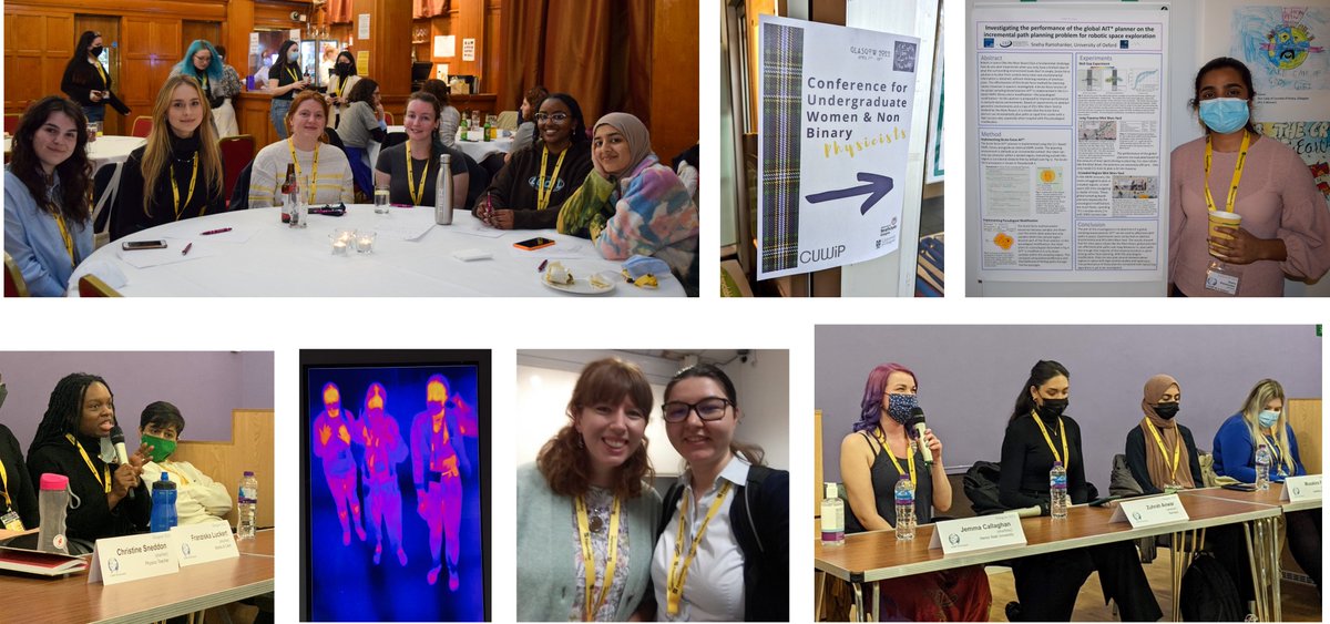 CUWiP is an annual conference to improve confidence, self-concept, and sense of belonging in undergraduate women and nonbinary physics students <a href="/chrischirp/">Prof. Christina Pagel - @chrischirp.bsky.social</a> talks about and encourage them to persist with further studies and careers in physics.