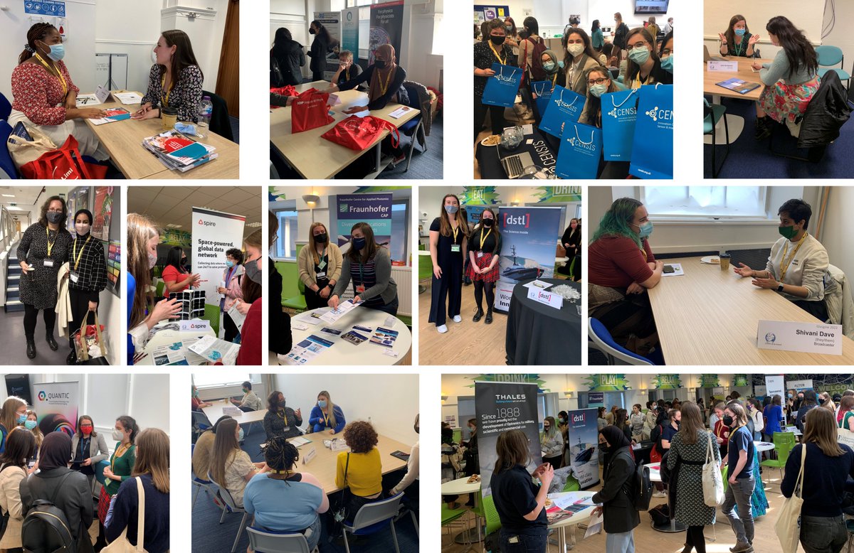 Over 14 companies, learned societies and organisations were represented by brilliant women and nonbinary scientists who introduced their work, sector or industry.