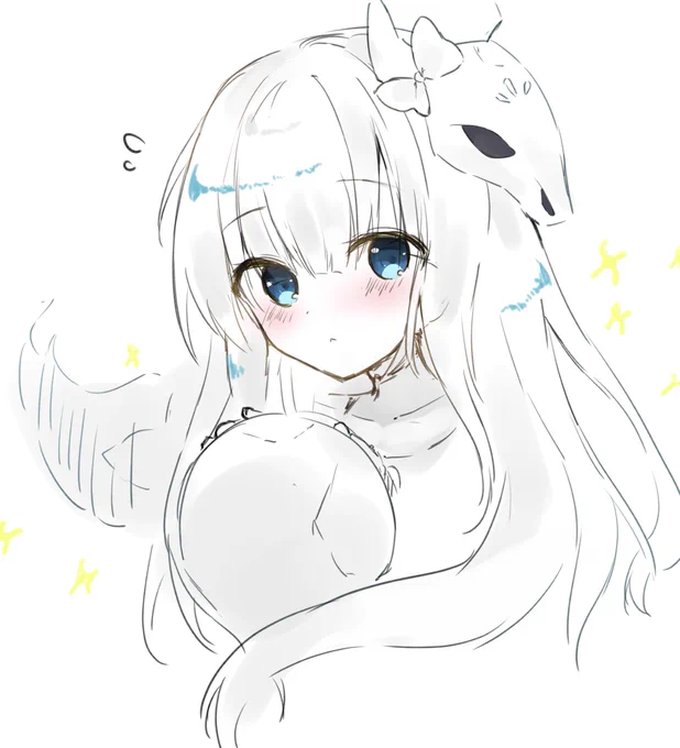 #めめもりアート
清楚になっためめさんのrkgk 