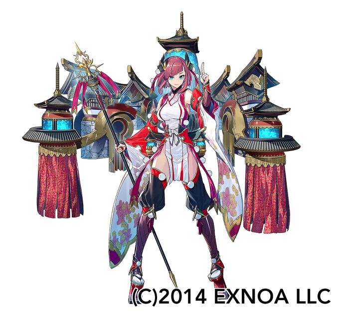 『御城プロジェクト:RE』にて吉野城のイラストを担当しました!よろしくお願いいたします! 