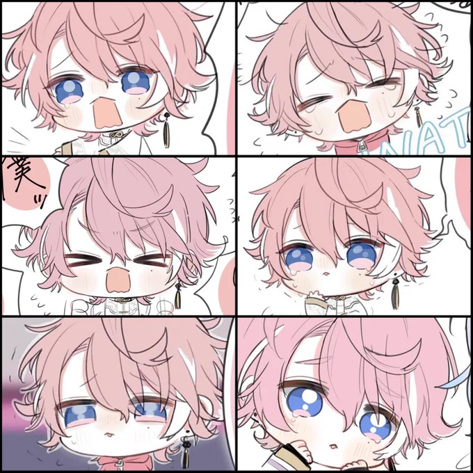 私が描くみなせくんいつもぴえんぴえんしてる🥺 