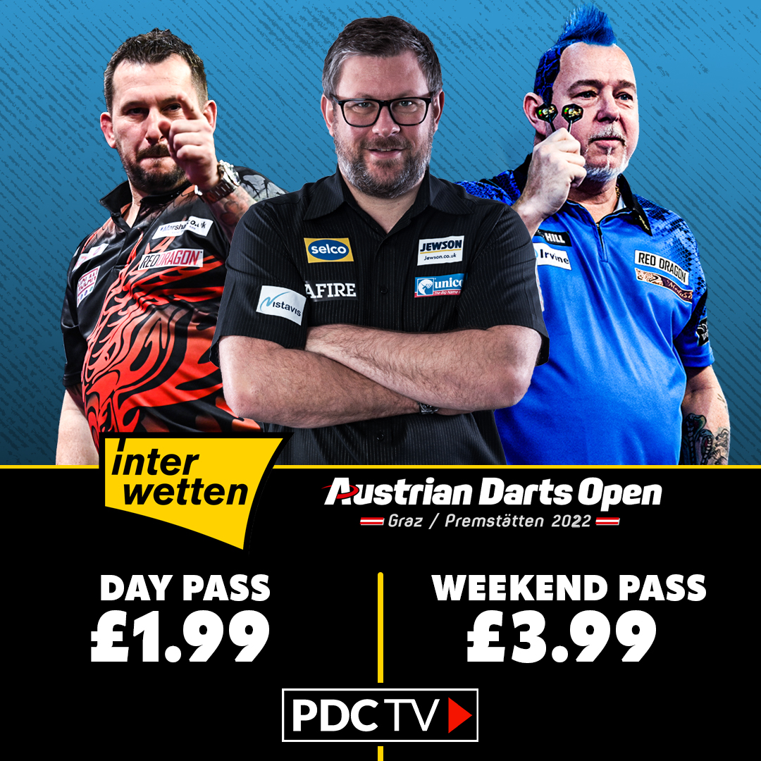 PDC Darts on Twitter "Watch the action this weekend from Graz, Austria