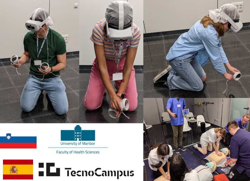 NinoFijacko's tweet photo. Future✋BLS✋course formats should consider the integration of😎VR😎technique into the classic ♥️CPR♥️ training or vice versa, to use the advantage of both teaching techniques (Issleib, et al., 2021). @UMariborFHS @TecnoCampus https://t.co/3FD8V8LTBB