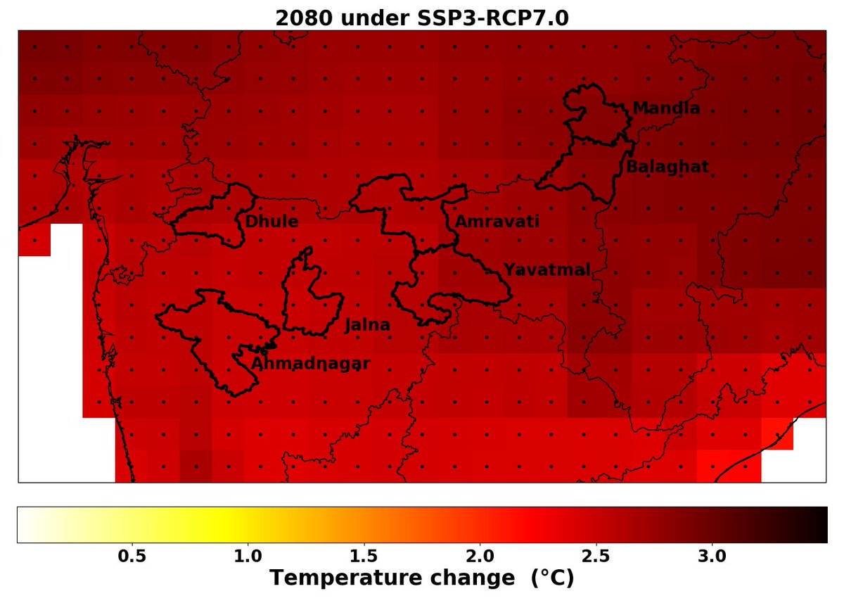 HFFA_Research's tweet photo. How will the #climate change in #India?
This knowledge is vital to develop and implement effective #adaptation measures such as #soil protection activities.
Therefore, we published an assessment that describes the future climate in India:https://t.co/QkU8LfJLqN https://t.co/9xsn8c3WBl