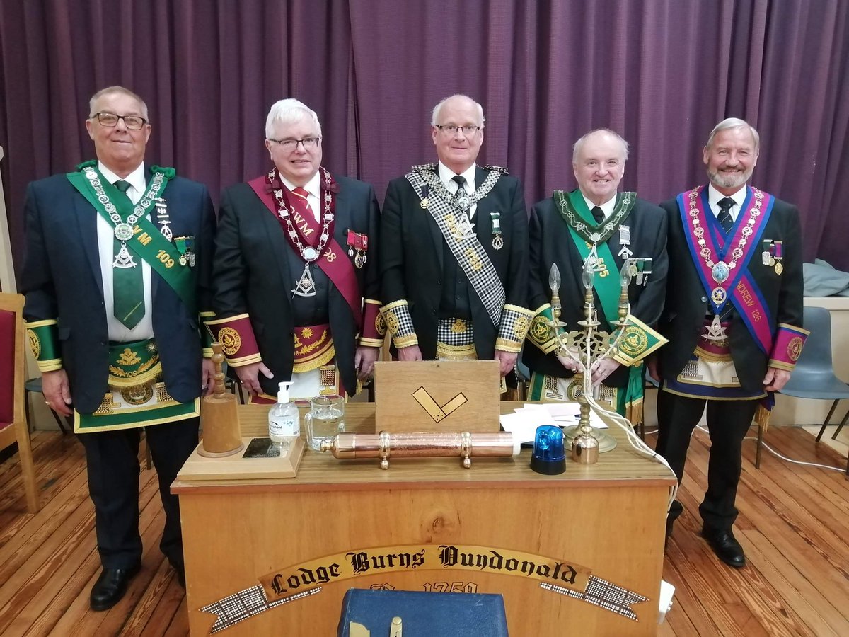 What is the collective noun for a group of RWMs?
Photo taken at Lodge Burns Dundonald 1759.