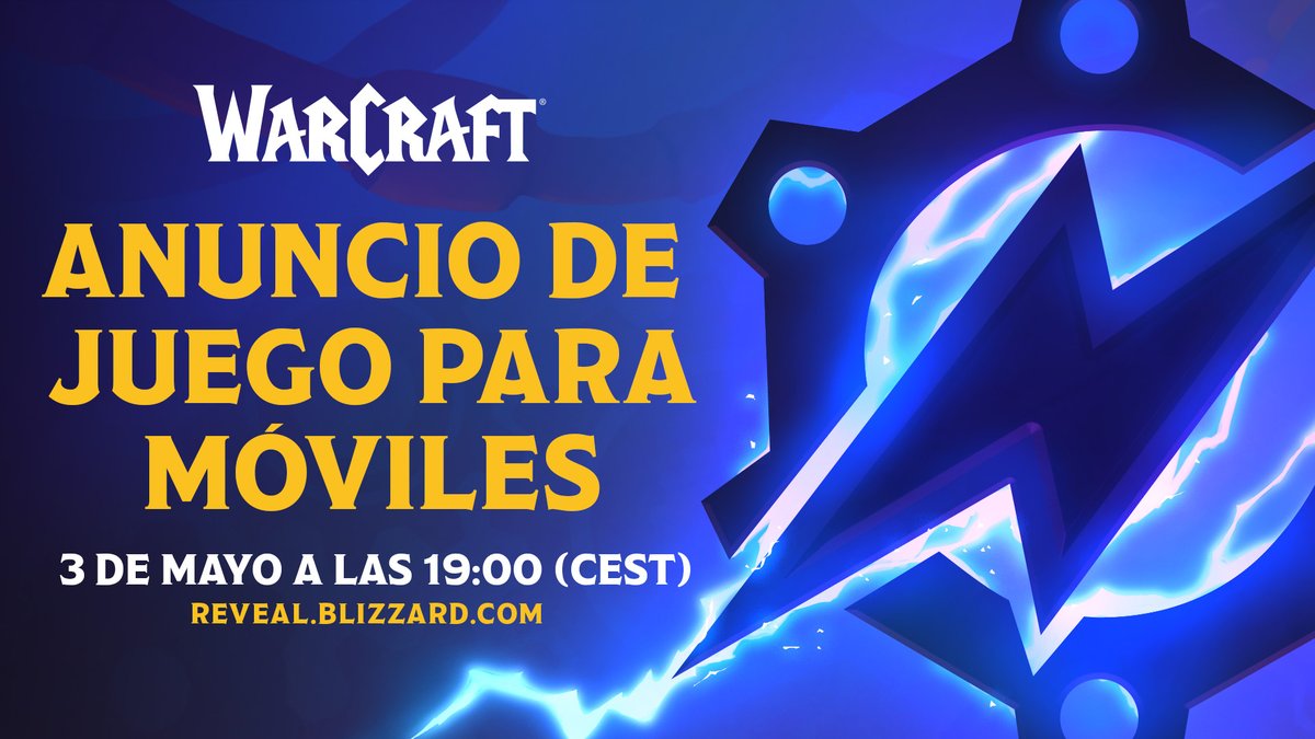 Warcraft_ES's tweet image. Acompañadnos en la presentación de un juego para móviles ambientado en el universo #Warcraft.

📅 3 de mayo
🕙 19:00 CEST
🌐 blizz.ly/3KorpGc