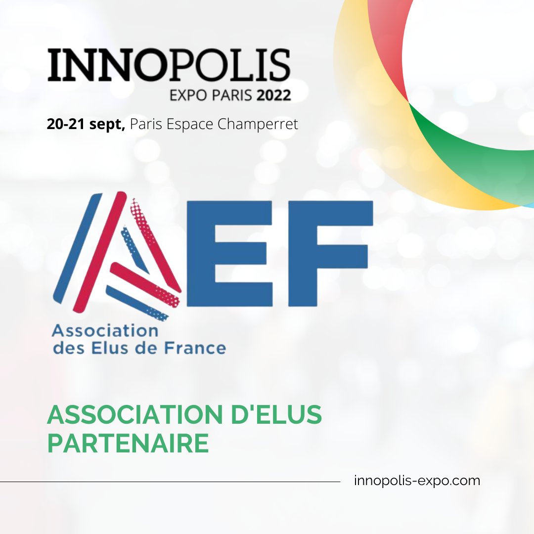 [𝗔𝗦𝗦𝗢𝗖𝗜𝗔𝗧𝗜𝗢𝗡 𝗗’𝗘́𝗟𝗨𝗦 𝗣𝗔𝗥𝗧𝗘𝗡𝗔𝗜𝗥𝗘🤝]

<a href="/Elus_France/">Association des Élus de France</a> est une Association républicaine et transpartisane œuvrant pour la réconciliation nationale, pour une société plus juste, apaisée et fraternelle. 

Merci à <a href="/Elus_France/">Association des Élus de France</a> pour leur présence à #innopolis22