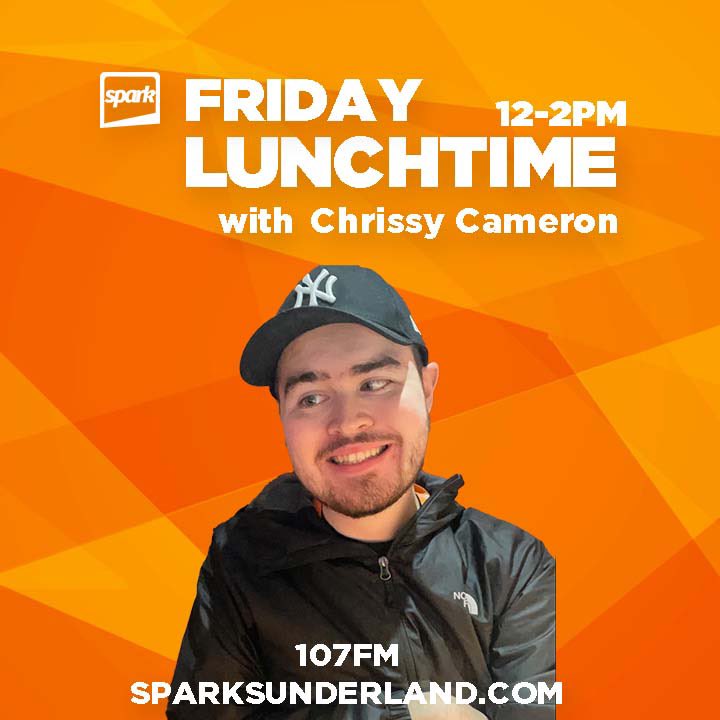 IT’S FRIDAY PEEPS!!

Lock in with @CCameronUK from 12pm for 2 hours of Lunchtime fun!

Local music from <a href="/gozergate/">Gozer and the Gatekeeper</a> &amp; <a href="/JackFox_710/">Jack 🦊</a> 

⬇️
Evil Household Items, Celebrity Gossip

⬇️
Too Many Bank Holidays?

📻 107FM 
🔗 Sparksunderland.com
🗣 "Play Spark Sunderland"