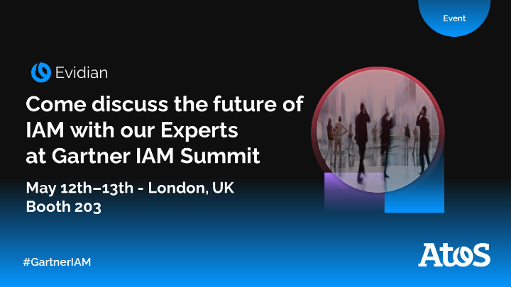 [#Event] 2️⃣ weeks to go! 🏃 The Atos Evidian team will be at the #GartnerIAM event on May 12th and 13th. Come meet us at booth #203, there's still time to book a meeting with one of our experts here: atos.net/en/events/gart… 
<a href="/Gartner_inc/">Gartner</a> 

#cybersecurity #IAM #AccessManagement