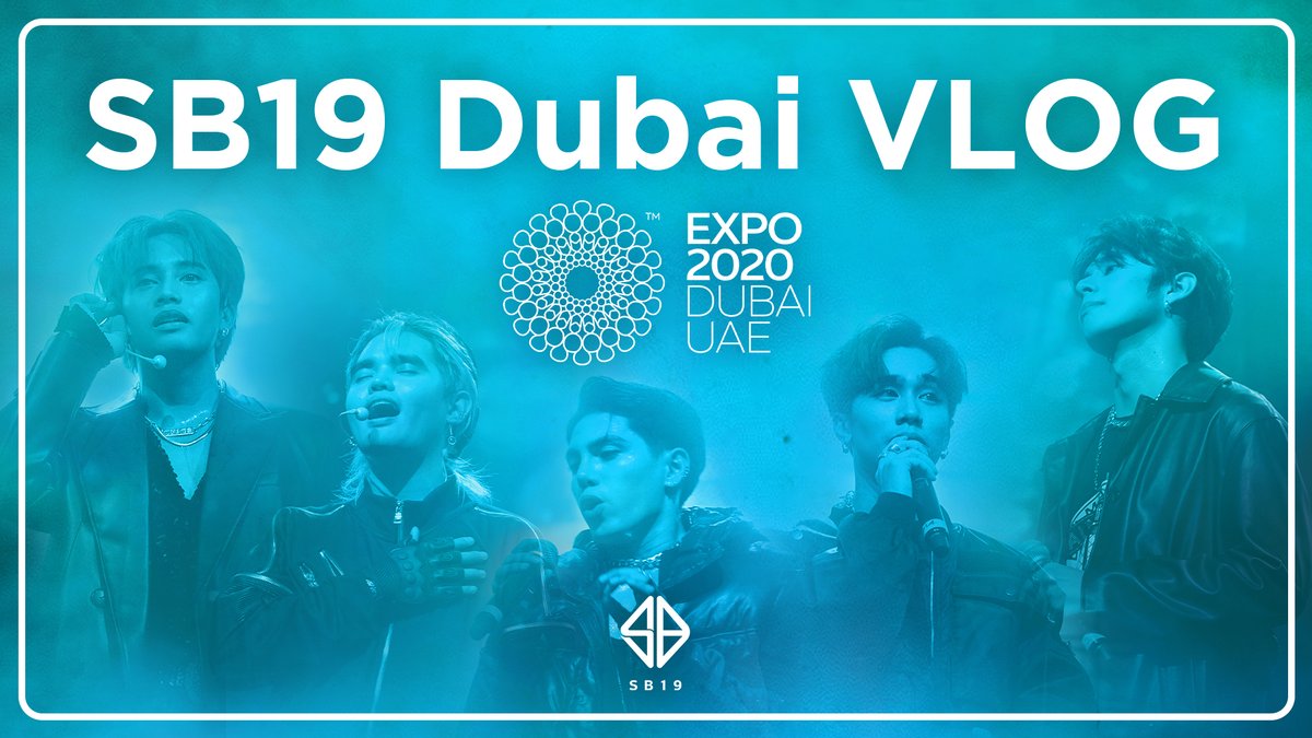 SB19Official's tweet photo. 🎥 SB19 EXPO 2020 Dubai VLOG

Get an insider look at what happened in Mahalima's first Dubai trip! 💙🛫

Premiering at 7 PM PHT here
🔗 https://t.co/erkgdkW2CU

SB19 EXPO2020DUBAI VLOG
#SB19 #SB19atExpo2020Dubai https://t.co/zL82KT0PI4
