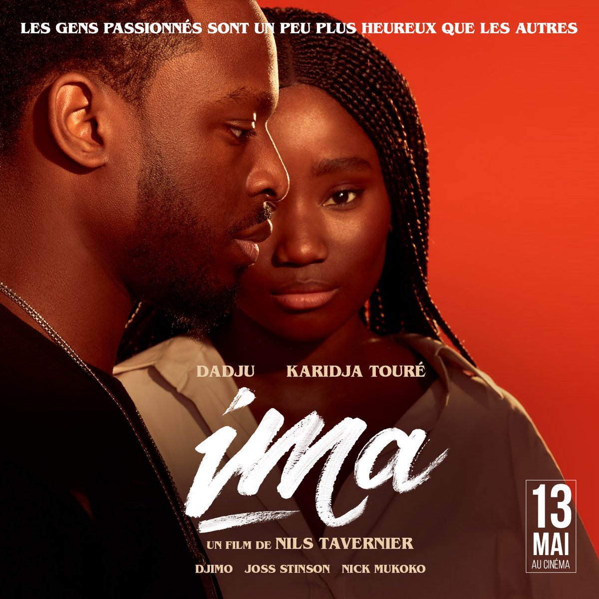 cplusafrique's tweet photo. Les gens passionnés sont un peu plus heureux que les autres.
👉🏾 IMA, avec @Dadju et @Karidjatoure, actuellement au cinéma.
#ImaLeFilm https://t.co/QFnQ6pbLMa