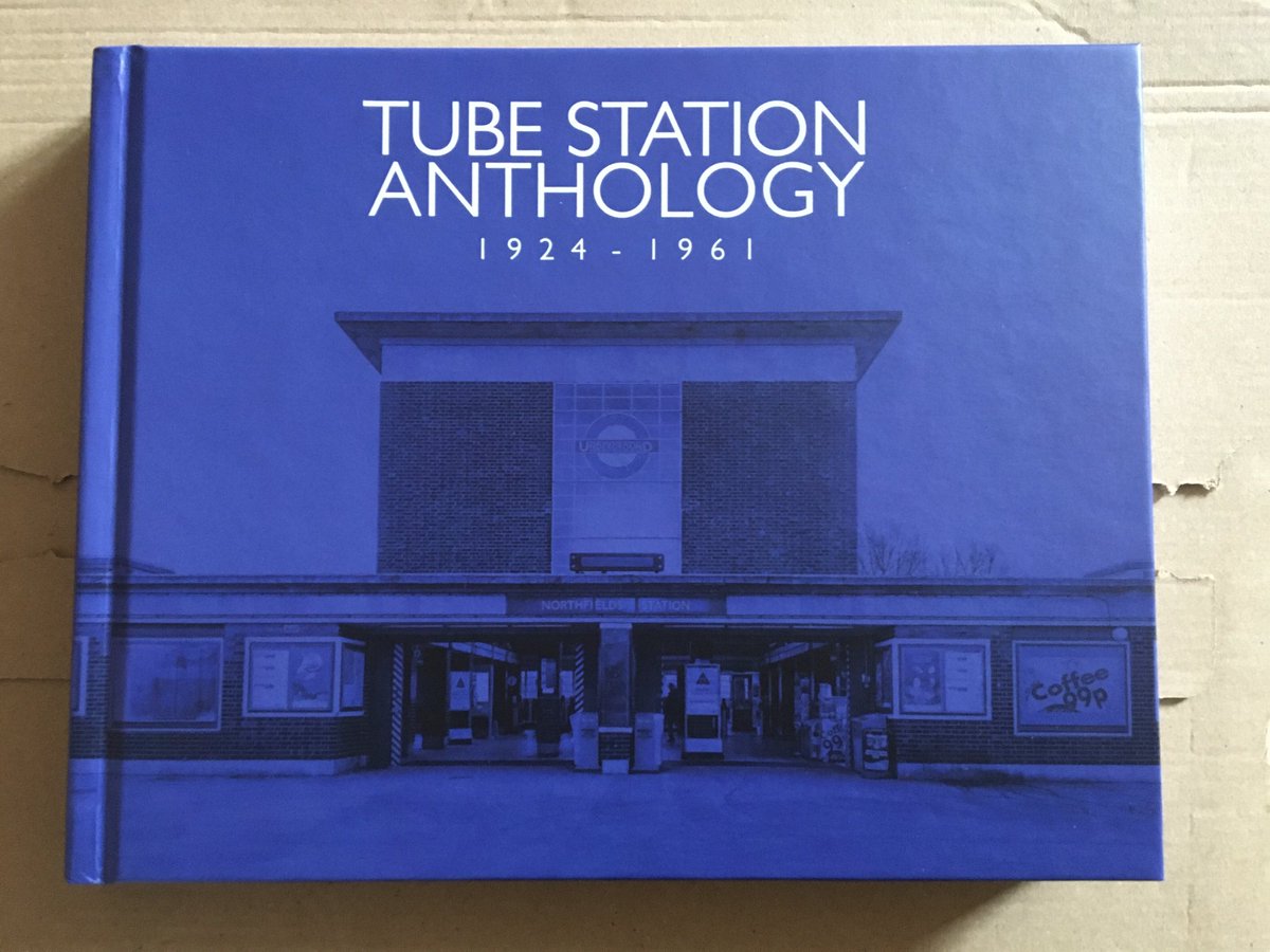 It has arrived, and yes that’s #Northfields station on the cover. Thanks ⁦<a href="/mod_in_metro/">Modernism in Metroland</a>⁩