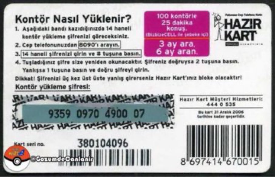 Ucan_Panda34's tweet photo. Bilen bilir.
Hatırlayanlar en az bir kere bu şekilde kontör yükleyenler yoruma... https://t.co/vgBy1PuBLp