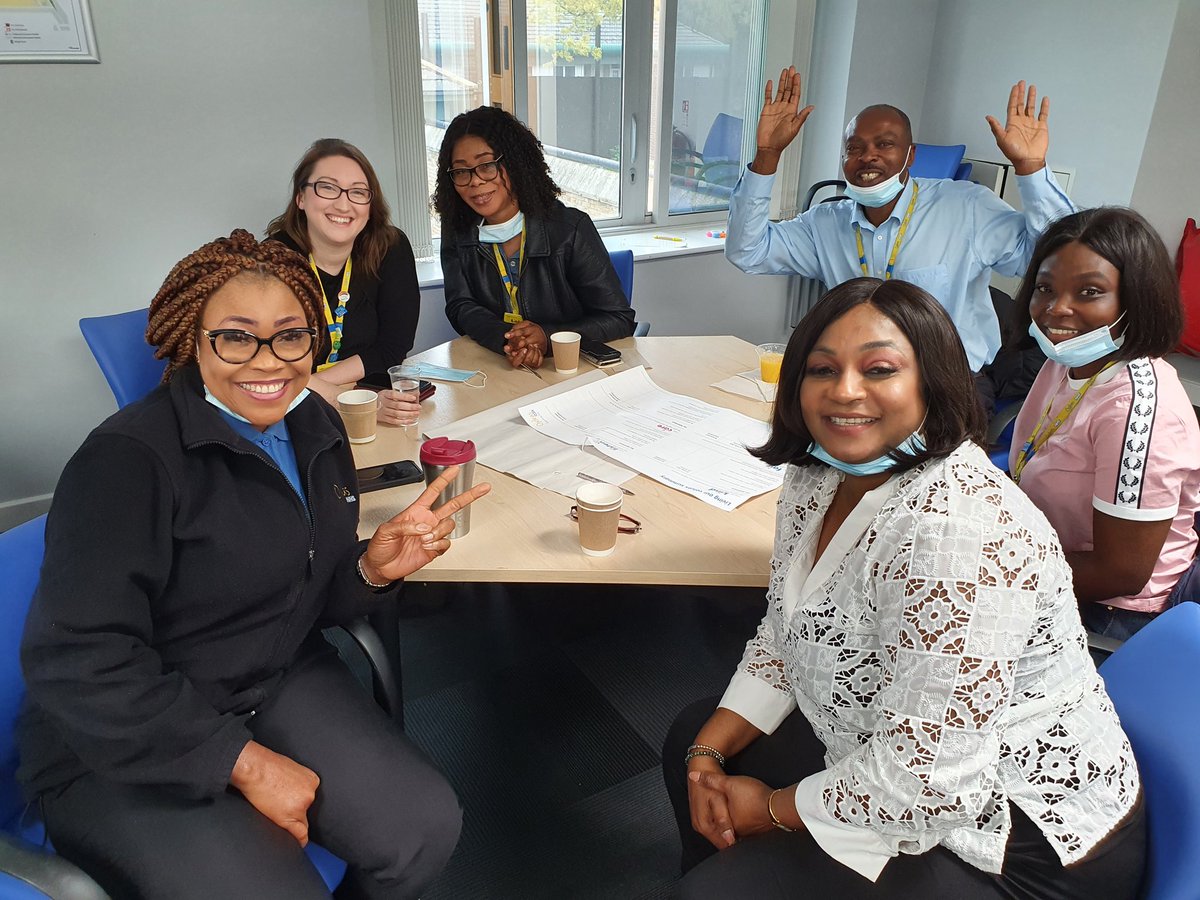ebinrude's tweet photo. Development day with the power house of our acute wards.  Our Acute &amp; Crisis inpatient B6 nurses. Collaboration is the name of the game @OxleasNHS https://t.co/25N9pp7kw7
