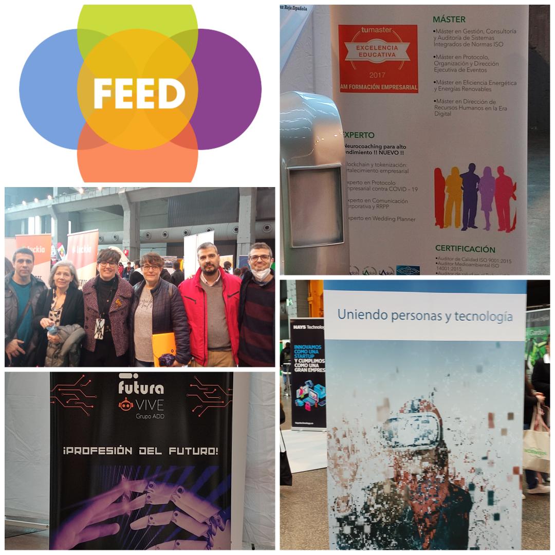 De vuelta a las ferias de empleo presenciales. Había ya ganas. Los <a href="/CRL_Madrid/">CRLs</a> en #FEED2022 Feria de  Empleo de la Era Digital