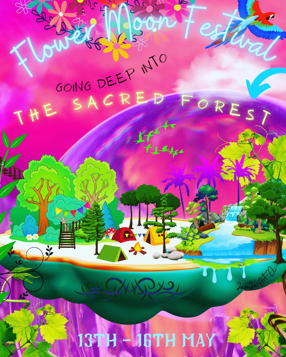 Illumin8te_Uk's tweet image. I L L U M I N 💡T E
🏕 FLOWER MOON FESTIVAL 🌼🌕
🎪 WEEKEND RETREAT 🎪
(FRIDAY 13TH - 16TH MAY)
@ THE SACRED FOREST 🌳
121 Radcliffe Road, BL2 1NU

Tickets ⏬
fatso.ma/VM2K 

#bolton #celebration #MOONSIGHTING #artistsontwitter #festivals #events #openminded