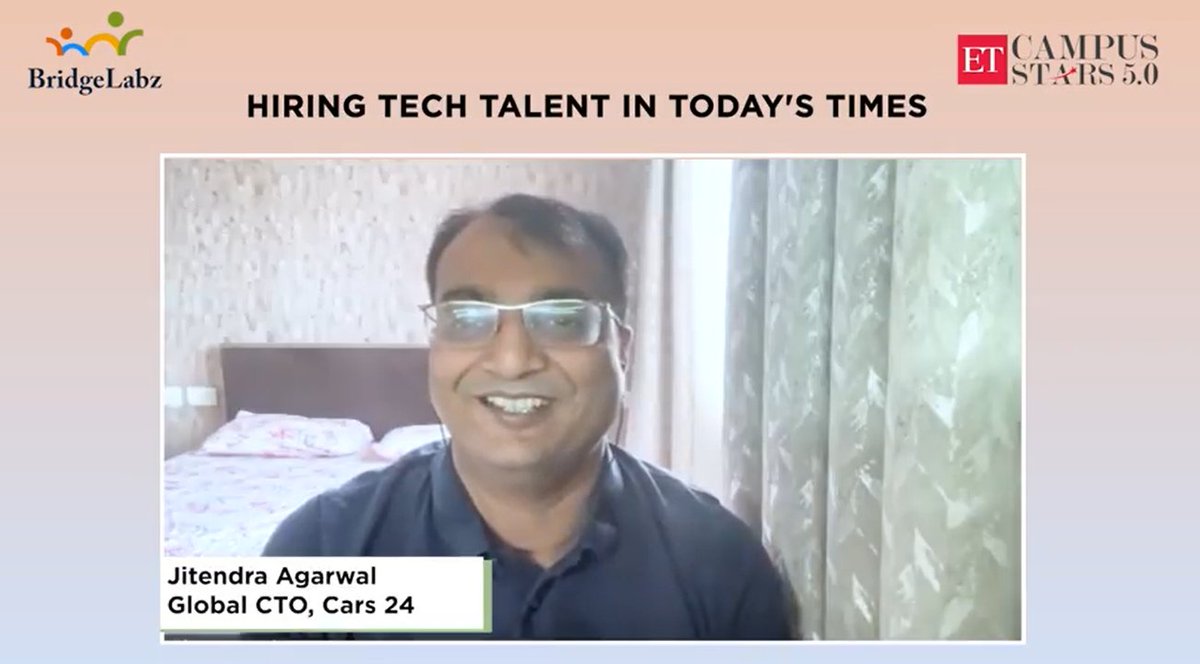 ETCampusStars's tweet photo. Jitendra Agarwal shares his views on how valuable internship or extra curricular activities helps individuals to stand out in the interview process.
@cars24india @jiten
Join Now: https://t.co/9mLsEjmBhV
#ETCampusStars #MentorClass #Internships #Interview https://t.co/p2XOgmPJAg