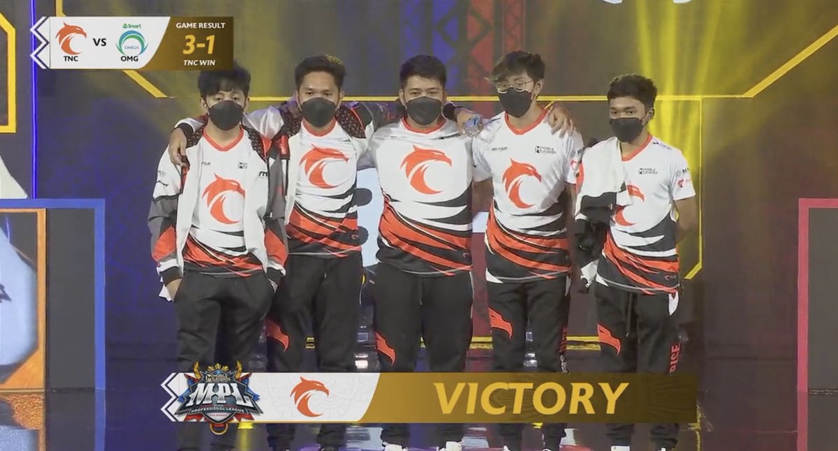 TOP 3 secured for TNC Pro Team ML this MPL PH S9!  #LakasNgPinas #AlwaysRise