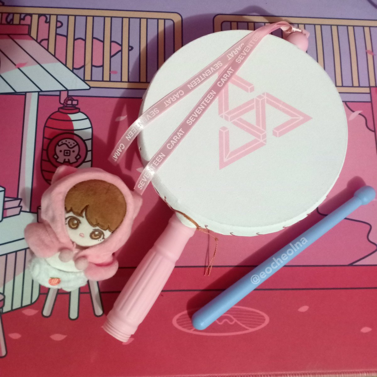 eocheolna's tweet photo. i have my sogo drum 😭♥️ thank to you to my ♥️ for getting me this and thanks @checkout_ph for the smooth transaction.. it is so pretty.. but i wanna design it now 🫢
#COPH_feedbacks @pledis_17 #SEVENTEEN https://t.co/O3DZlLXNHH