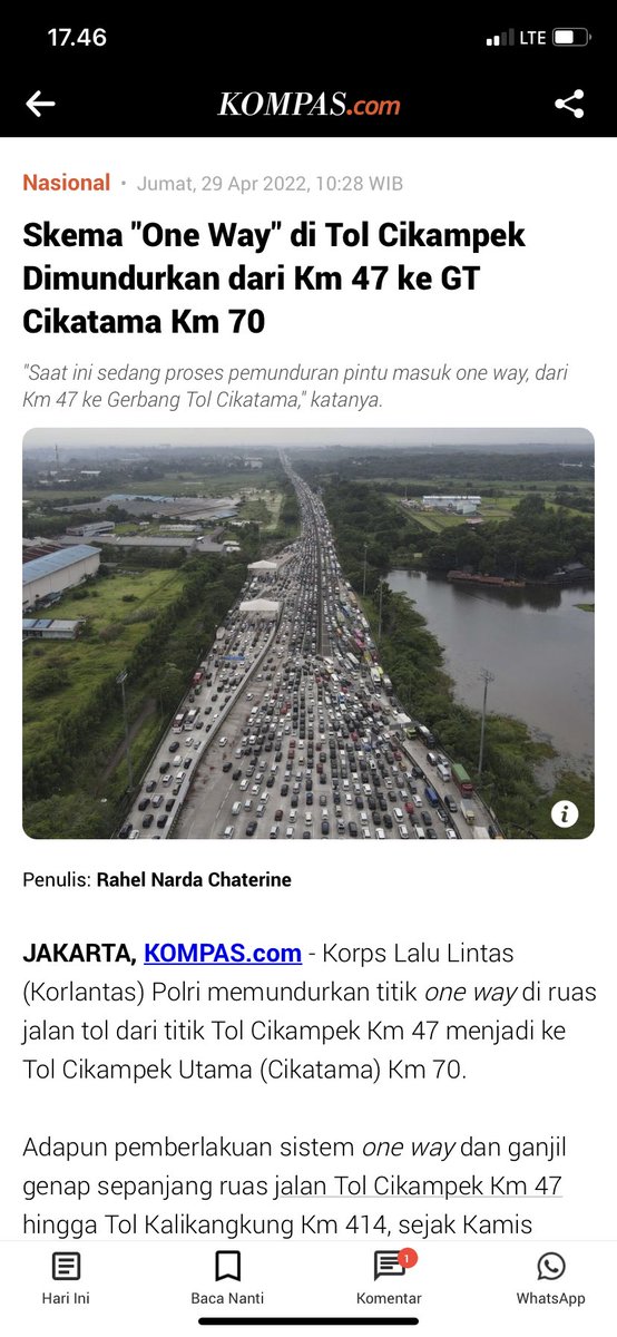 Ini baru benar. Yg dari Bandung masih bisa ke Jakarta.