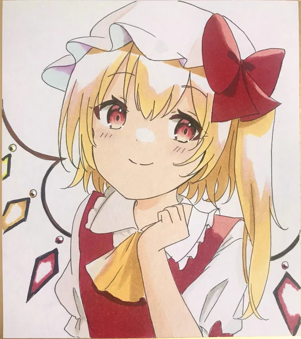 11日目 フランドール・スカーレット(アナログ)
#東方project
#100日チャレンジ 