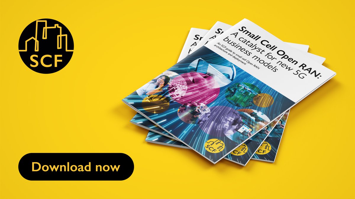 SmallCell_Forum's tweet photo. Small Cell Open RAN: A catalyst for new 5G business models – is a guide to #OpenRAN architecture and deployment, including the latest market data, industry opinion and case studies of trials and deployments by SCF member companies. Download it here:
https://t.co/D7egcW4aeE https://t.co/J0rFL1sGbE