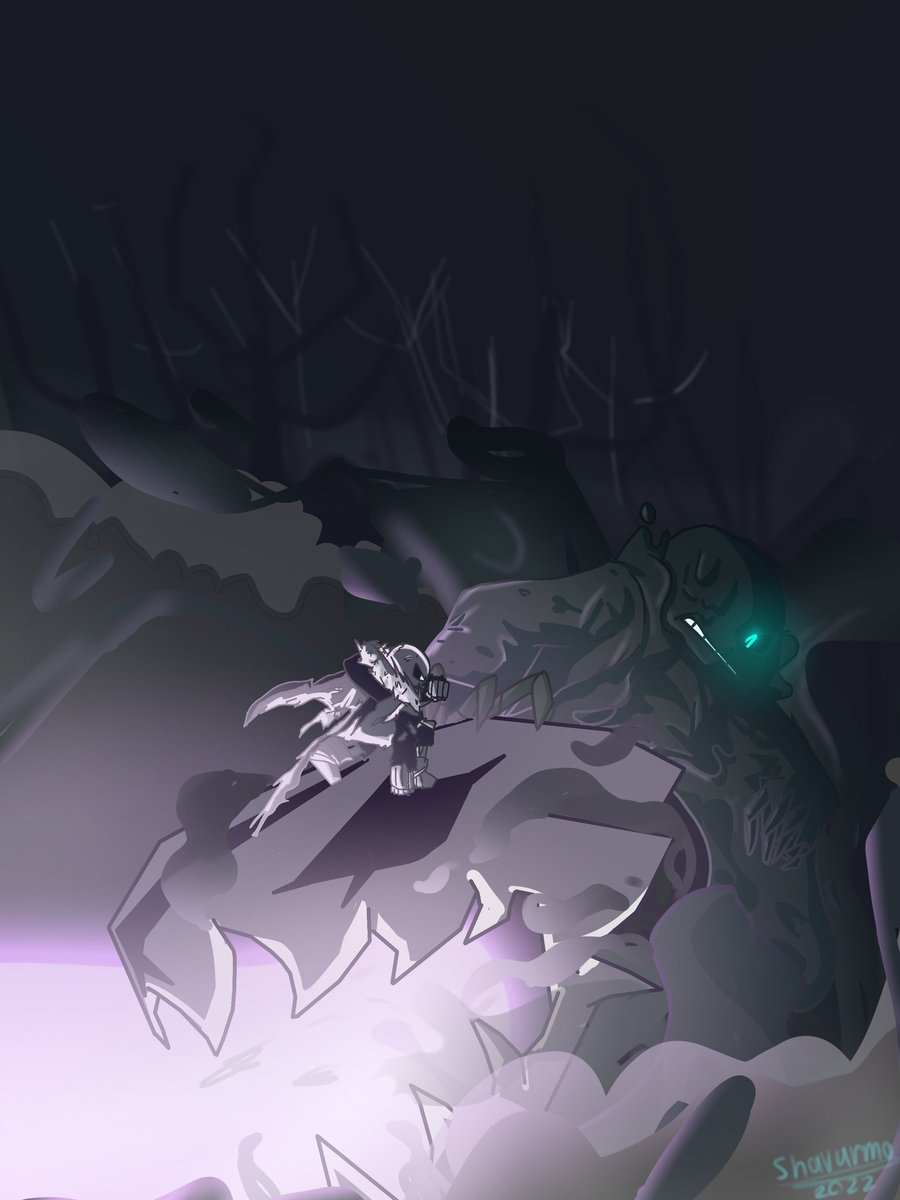 shavurma's tweet photo. #Underverse #underverse06 #Underversefanart #ibisPaintX #nightmaresans #crosssans #Xtale https://t.co/o3xCPlN2mk