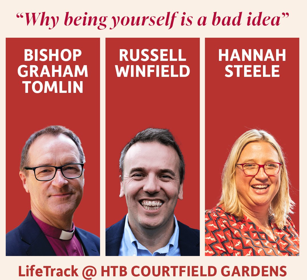 SPTCuk's tweet image. LifeTrack "Why being yourself if a bad idea"

We begin a new course on Monday 9th May! Happening in person at @HTBChurch CG, 6:30-8:30pm.

With @gtomlin, @drhmsteele &amp;amp; Russell Winfield.

Book your place here: ow.ly/bnS850IVASA
