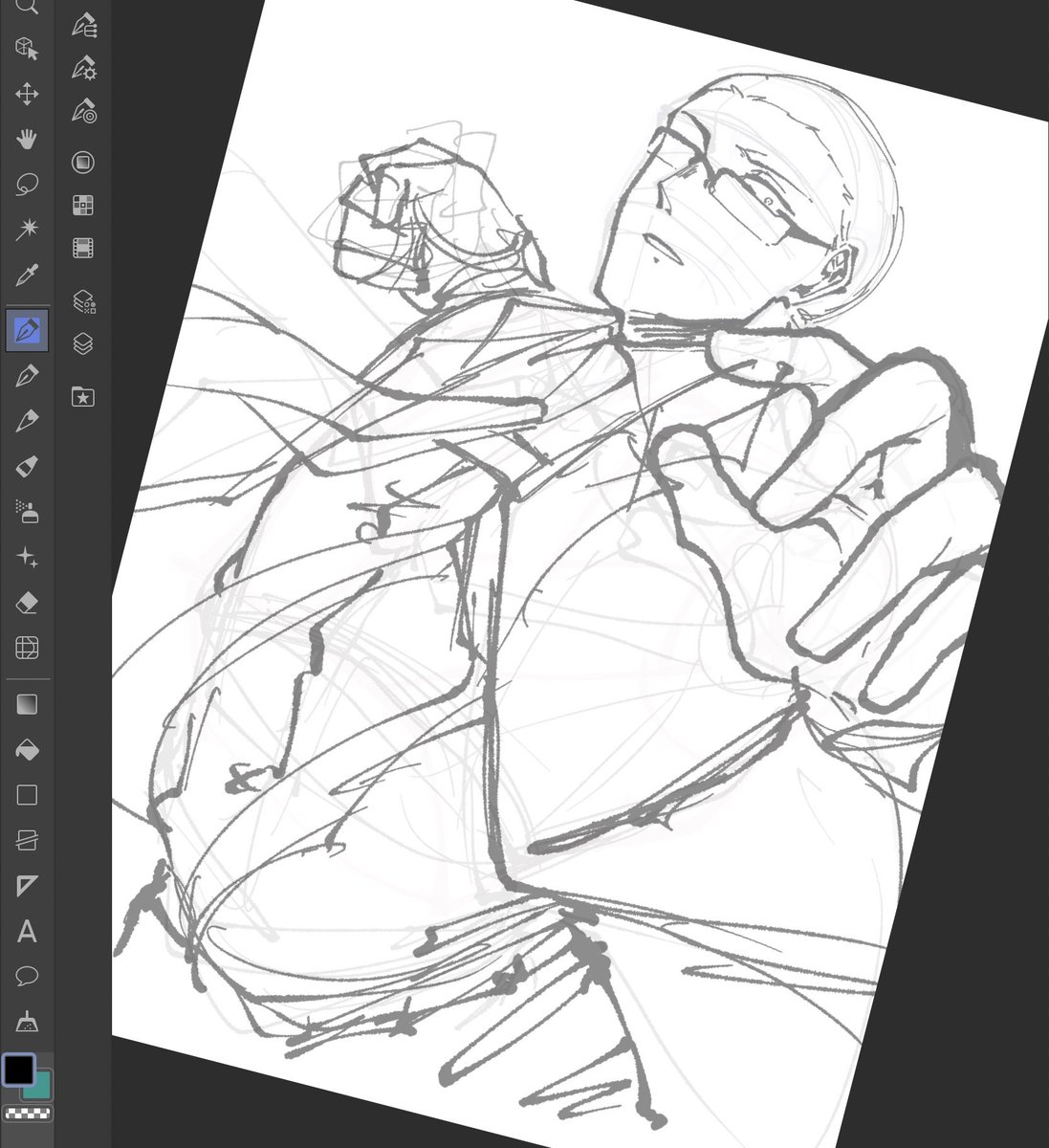 こういうの描いてる時が一番元気 