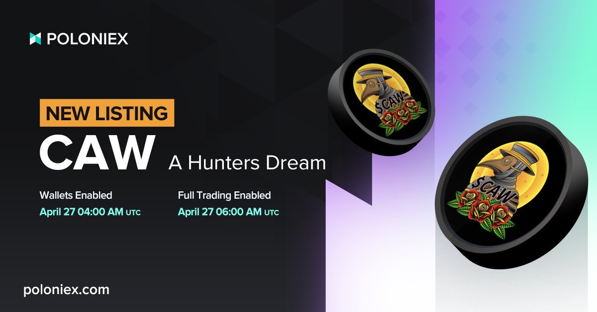 $CAW Found the #ethgem  a few days ago...What a volume this coin has! Listed to numerous exchanges already! Absolute one to watch! $ETH #Ethereum #lowmarketcap #krakenexchange