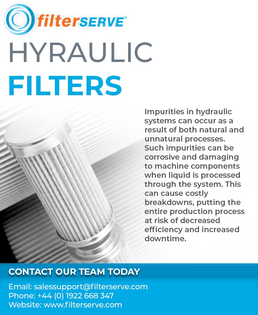 filterserve's tweet photo. #Impurities in #hydraulic systems can occur as a result of both natural and unnatural #processes. Such impurities can be #corrosive and damaging to machine components when #liquid is processed through the system. Website: https://t.co/XUpK0oxHM9
#hydraulicsfilters #processfilters https://t.co/kfqrVfRpIe
