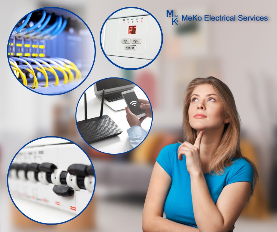 MekoServices's tweet image. Experienced one of the following problems recently?

•Network issues (WiFi going down)
•Short circuits
•Earth faults
•Power surges

Sudden electrical faults can be costly to businesses. 

Need someone to fix this? Call us today on 01453 764531.

#meko #electricalfaults