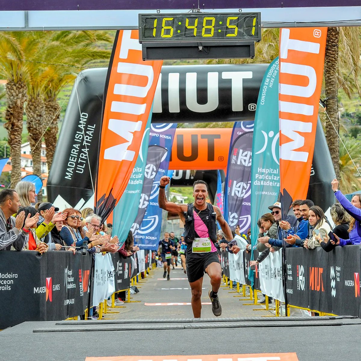 Madiera Island Ultra Trail 2022 🏃

Completing the 42km race with 1700m+ elevation in 5h48 minutes was MAGICAL.

Placing 58/201 in the open male category &amp; also 158/740 runners overall.

I MIUT'd ♠️

#miut #portugal #madiera #funchal #machico #ultrarunning #trailrunning 
#trail