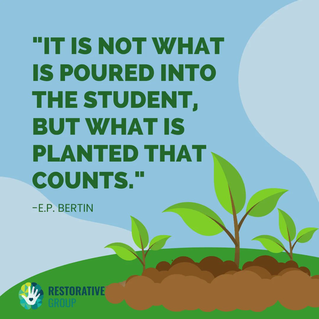 Restorative Group on Twitter "Educators are some of the greatest