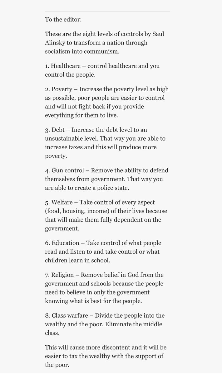 My concern for America