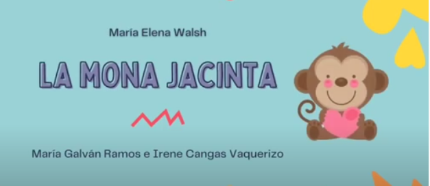 🐵 Cuando Jacinta se viste de seda, mona se queda. 
📘Hoy os presentamos esta maravillosa poesía de la autora Elena Walsh. 
👧👧Digitalizada por María Galván e Irene Cangas
youtu.be/UD-ioFk1wLw
Con Kahoot de regalo cutt.ly/pGRTAKT 
#Generaciondelcambio, #CITE_Innovated