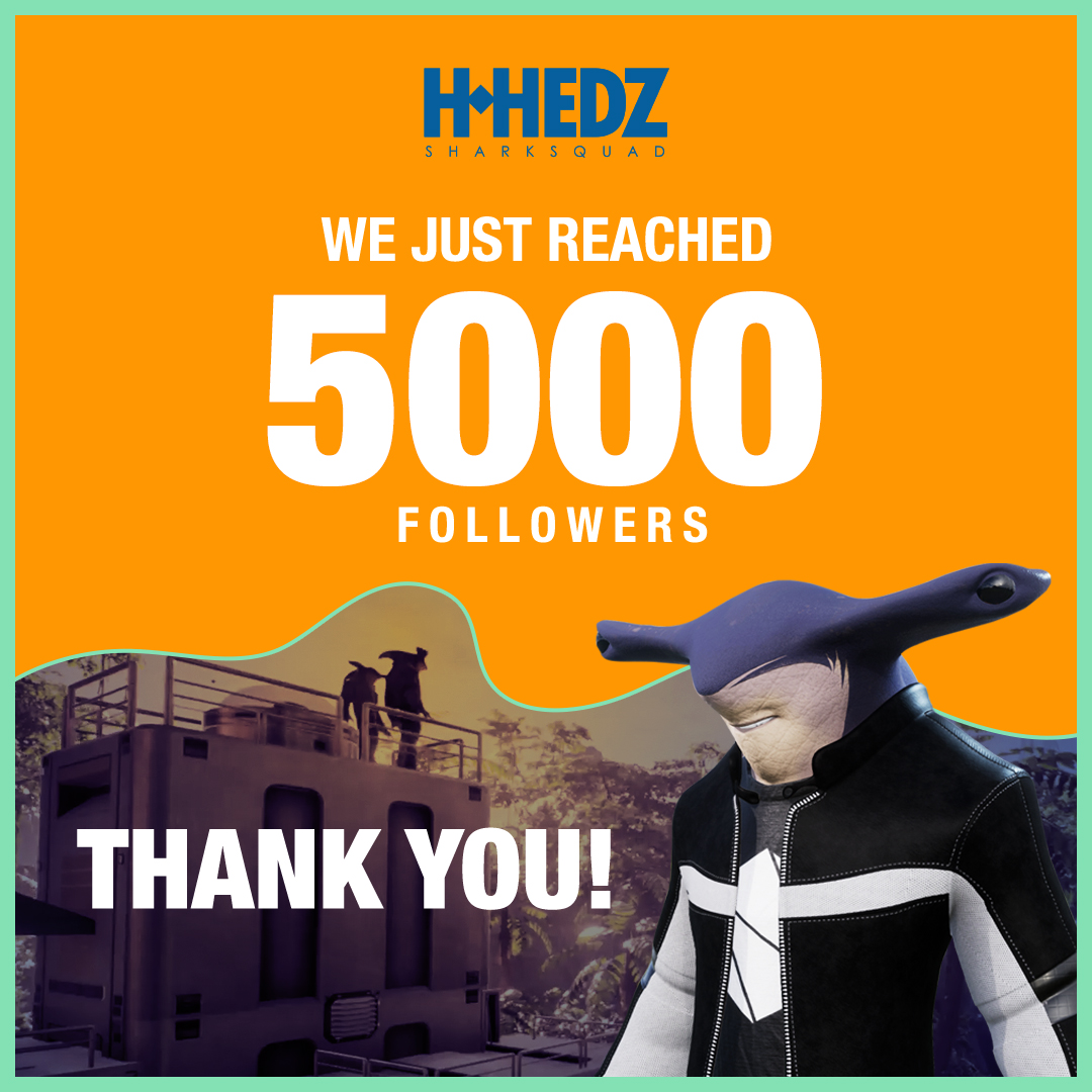 HHedzP2E's tweet photo. We can't thank you enough for helping us reach 5000 followers! We would not have achieved it without you! 

We want to share this milestone with our supporters by giving out 5 WL spots and 5x 100🦈points!

To join:
 •Like &amp; RT
 •Follow @HHedzP2E 
• Tag 3 friends

#HHEDZ #P2E https://t.co/WxxaIJvhJh