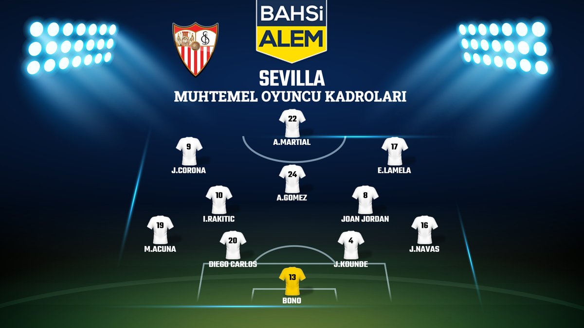 Sevilla son 10 maçında rakibinden daha yüksek kazanma oranına sahip.
#Bahsialem #SevillaFC #SevillaCadiz