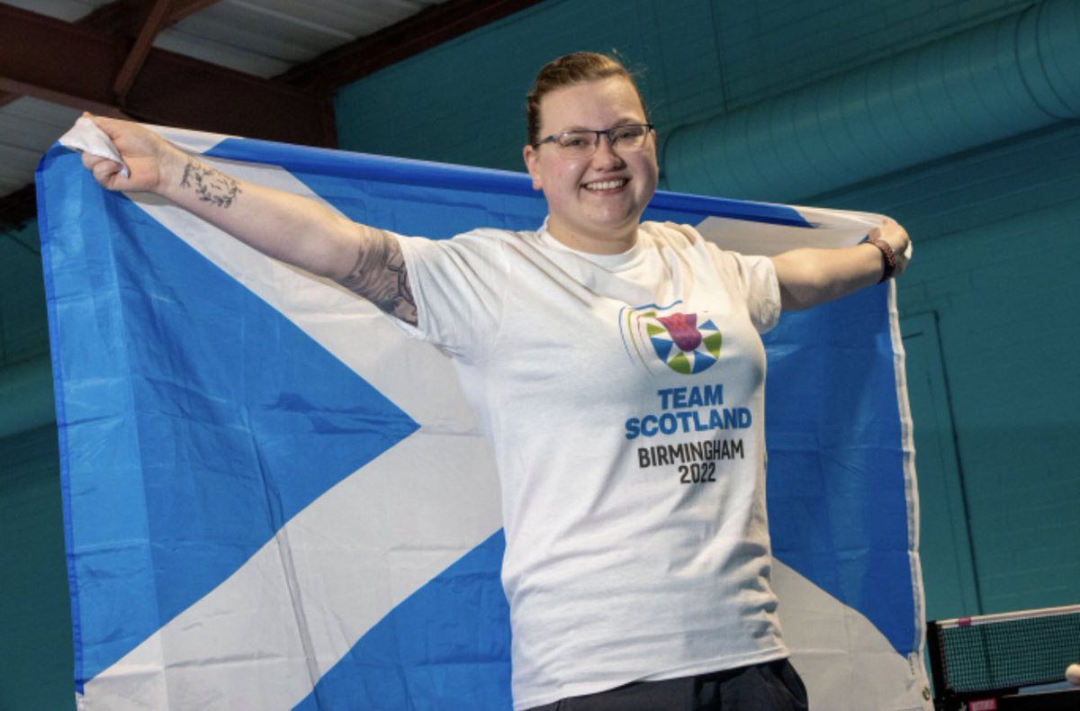 lucy_g_elliott's tweet photo. Can’t quite believe that I’m writing this… I’m so happy to announce that I have been selected to represent Scotland at the 2022 Commonwealth Games in Birmingham this summer!!🏓🏴󠁧󠁢󠁳󠁣󠁴󠁿 

📷- @jeffholmes24 / @Team_Scotland https://t.co/1u6OJb8lii